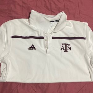 Texas A&M X Adidas Polo